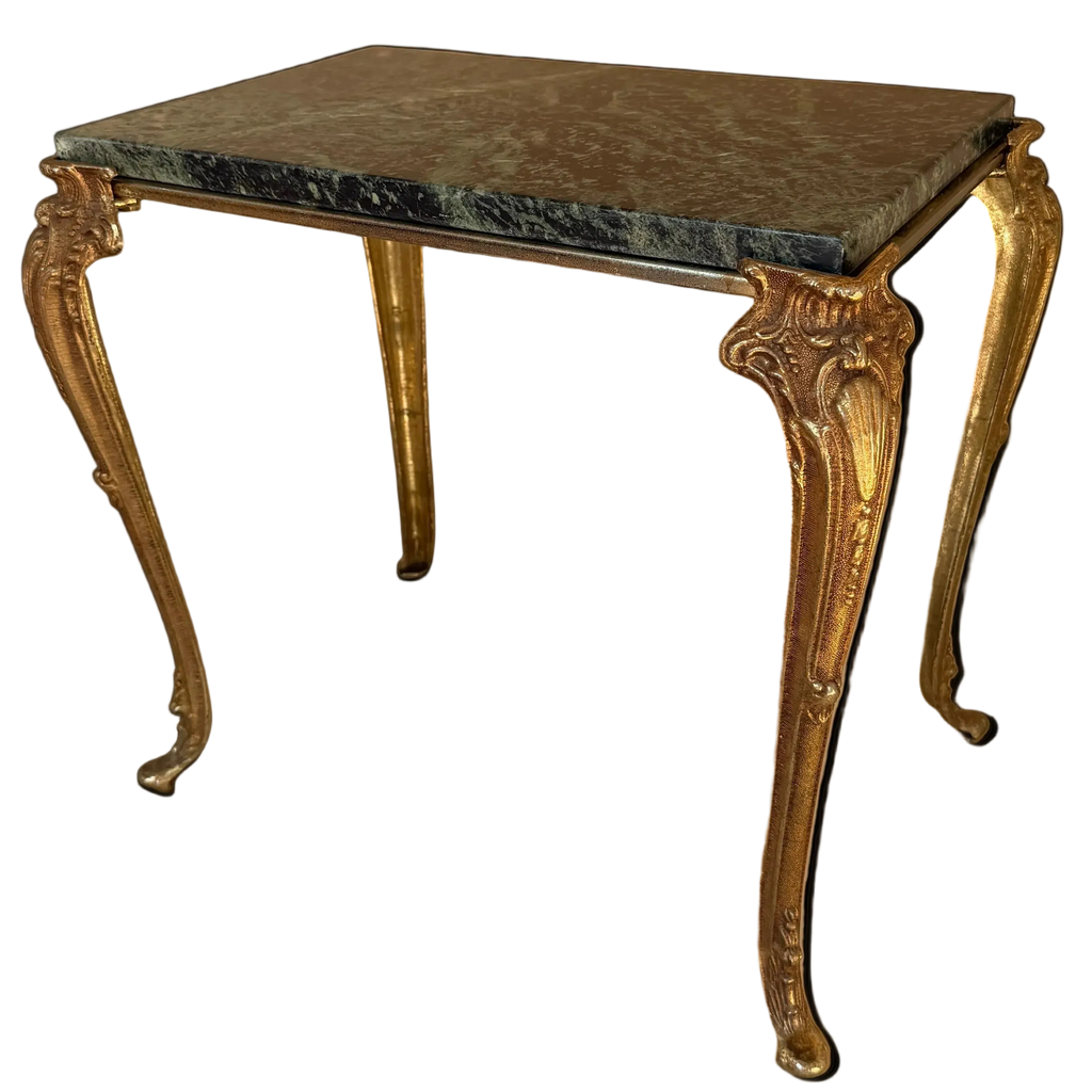 Vintage marble side table