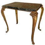 Vintage marble side table