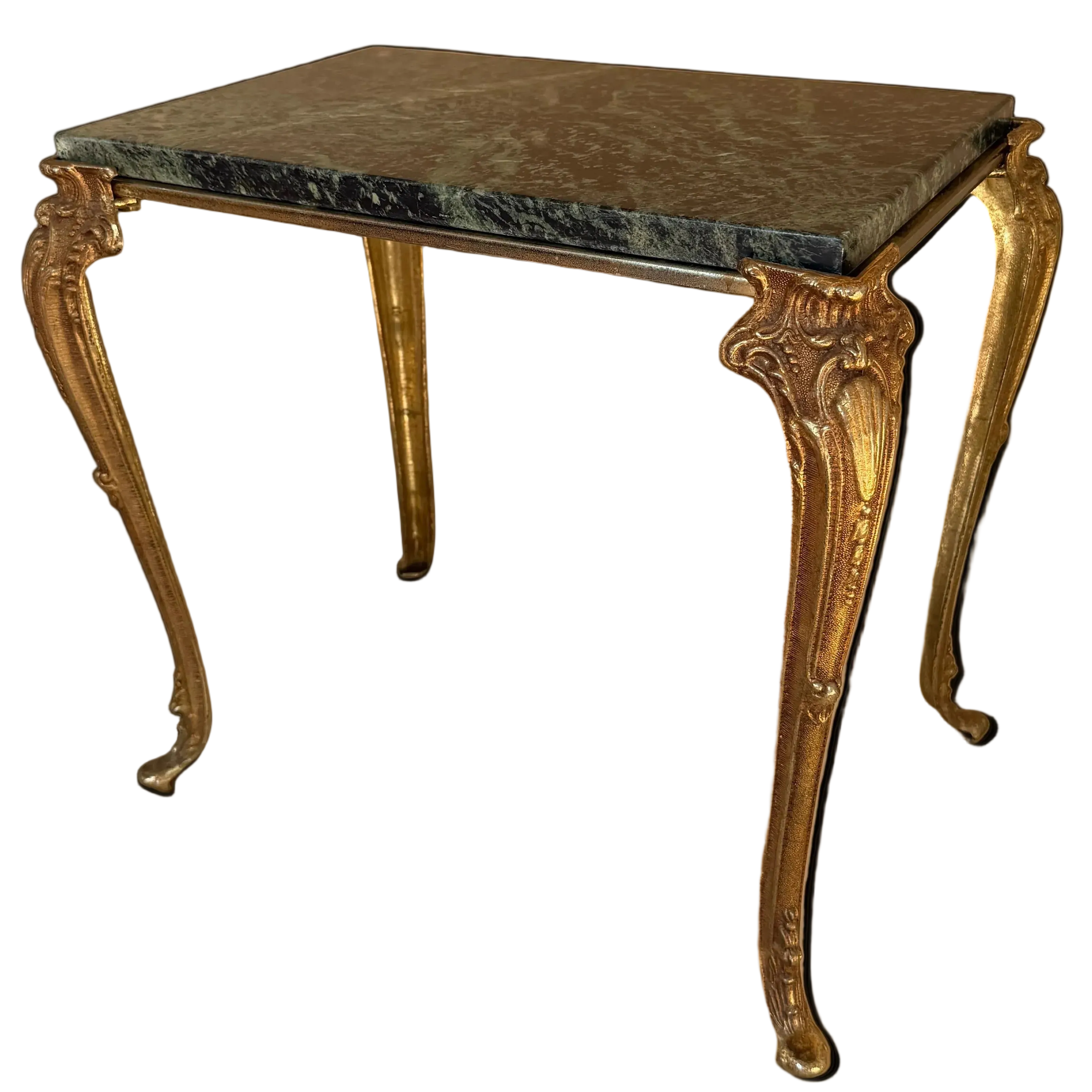 Vintage marble side table