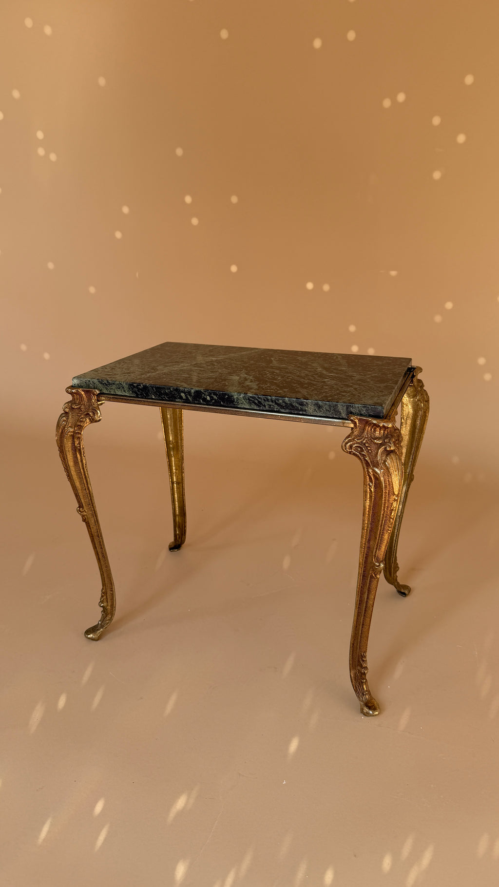 Vintage marble side table