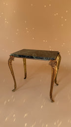 Vintage marble side table