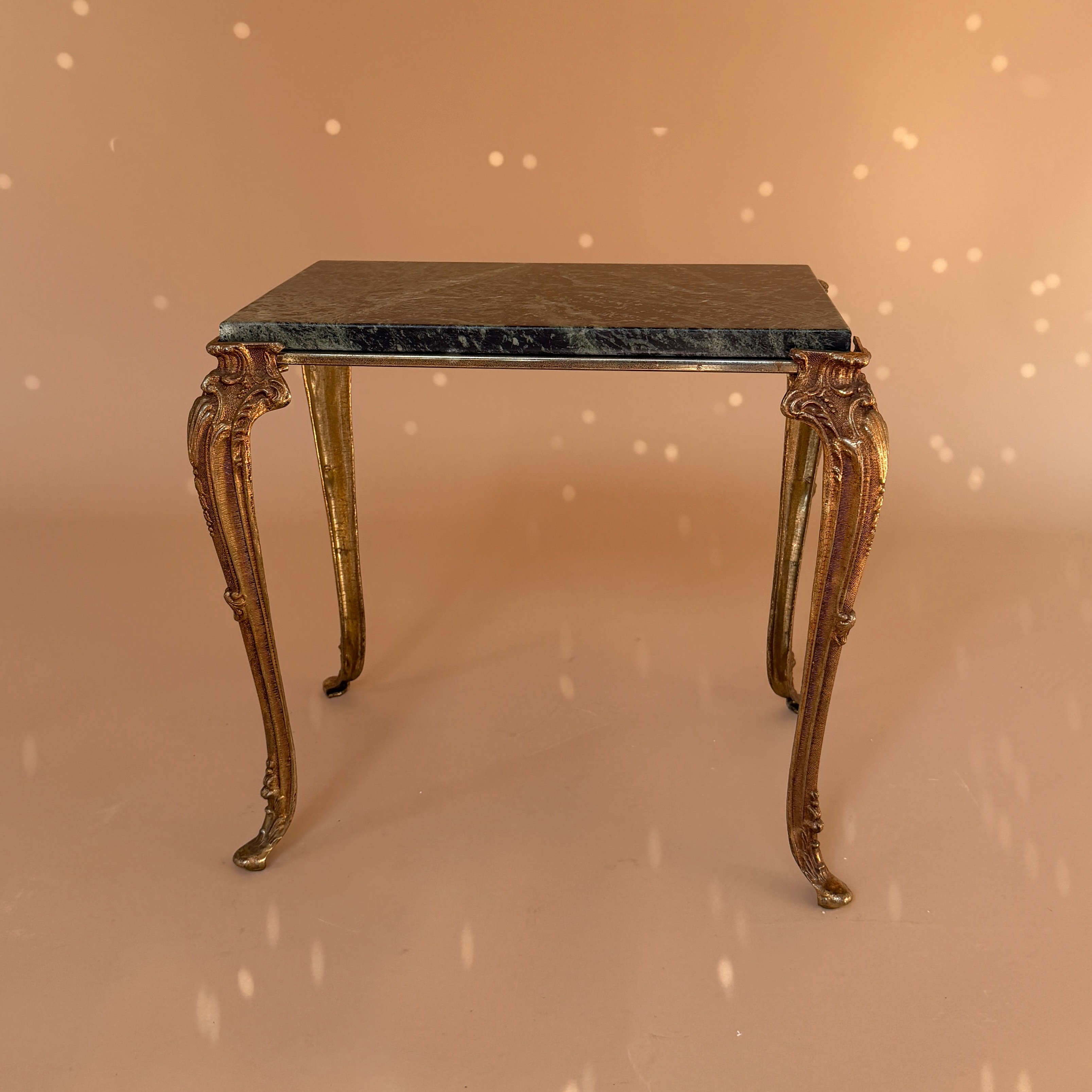 Vintage marble side table