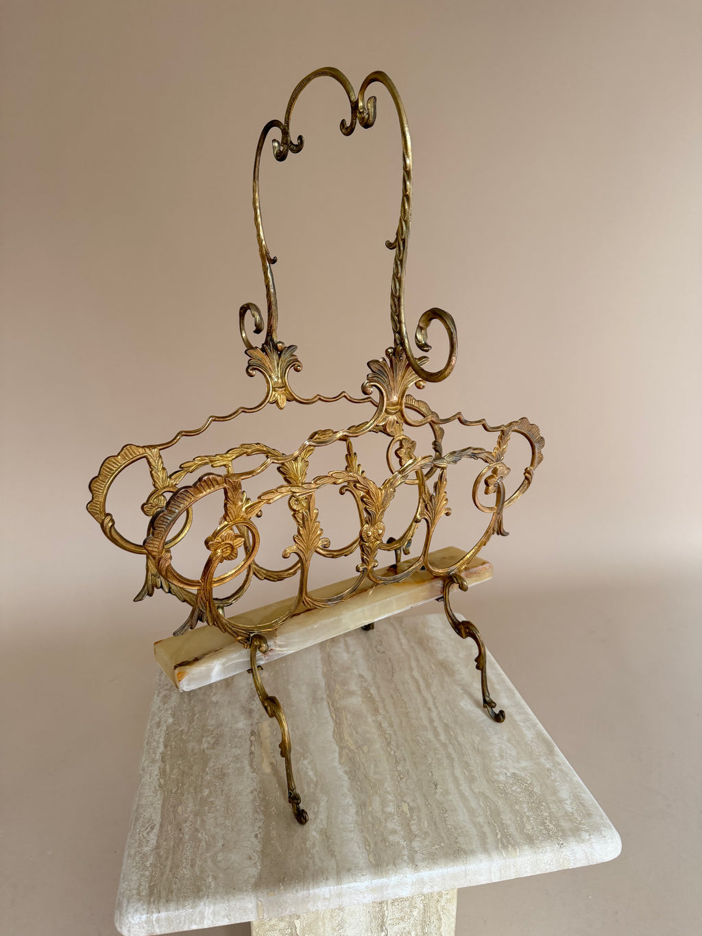 Vintage magazine rack