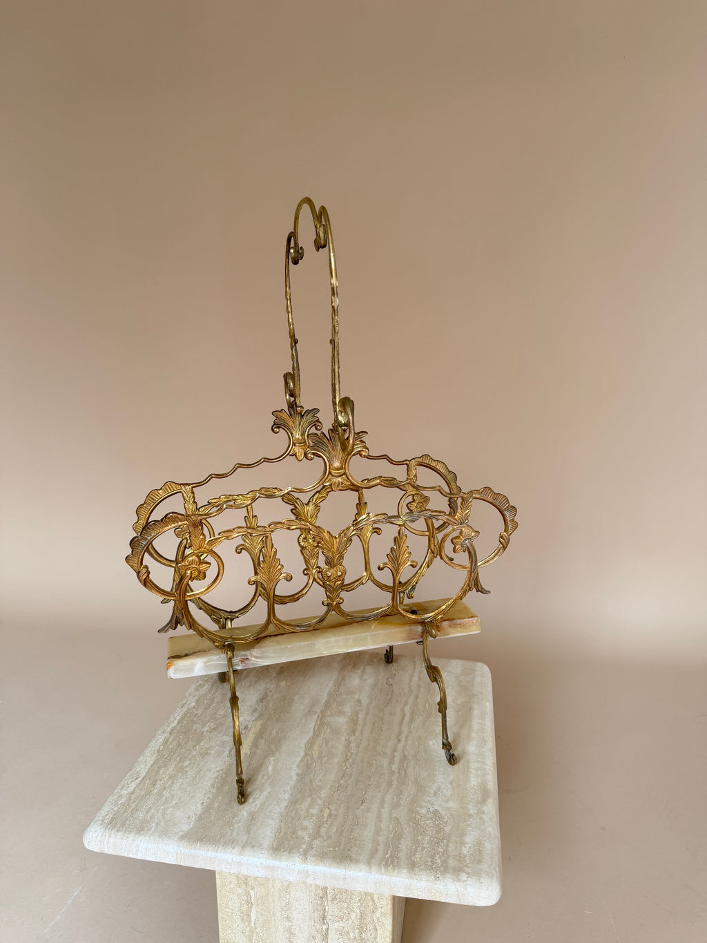 Vintage magazine rack