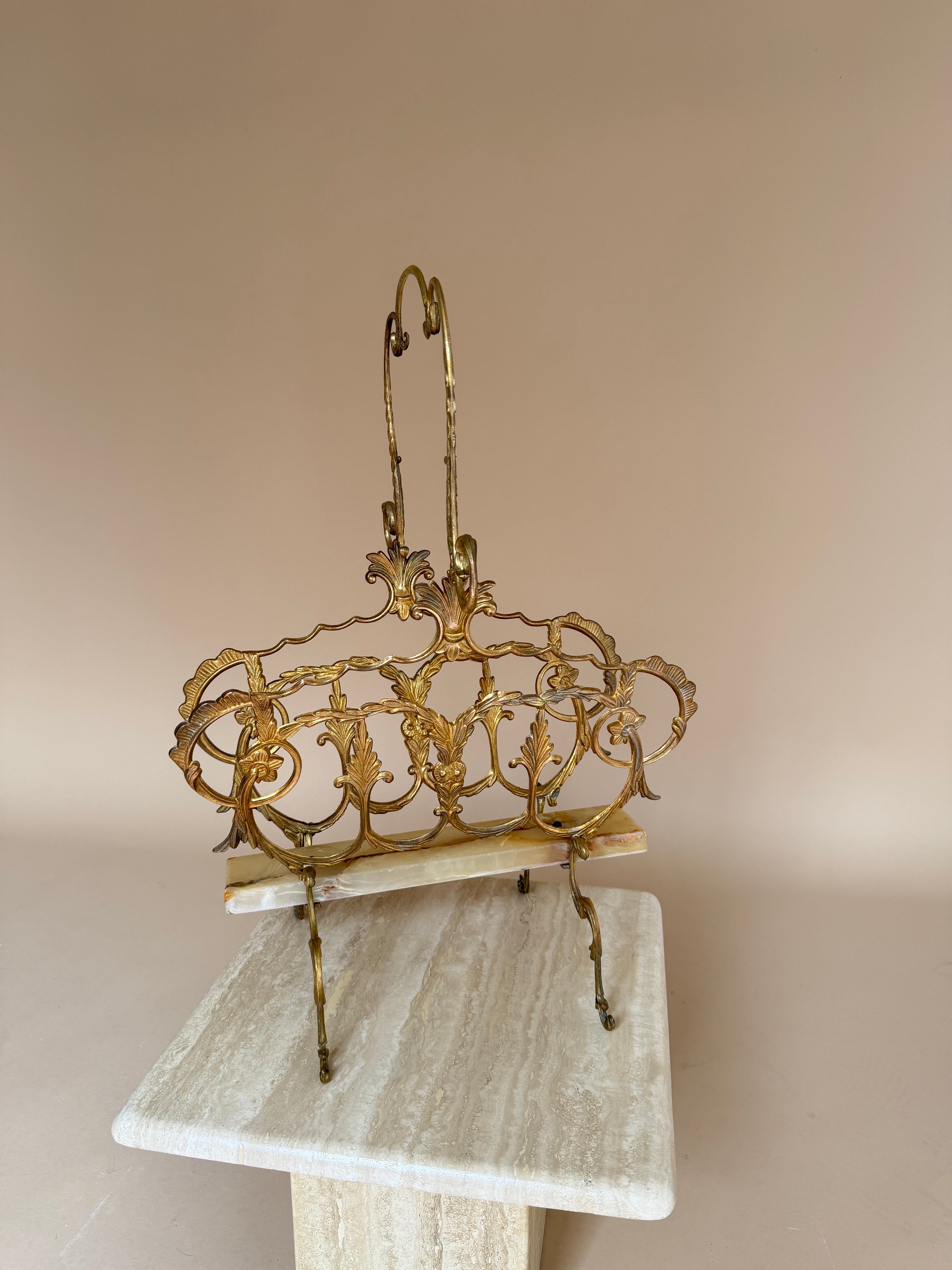 Vintage magazine rack