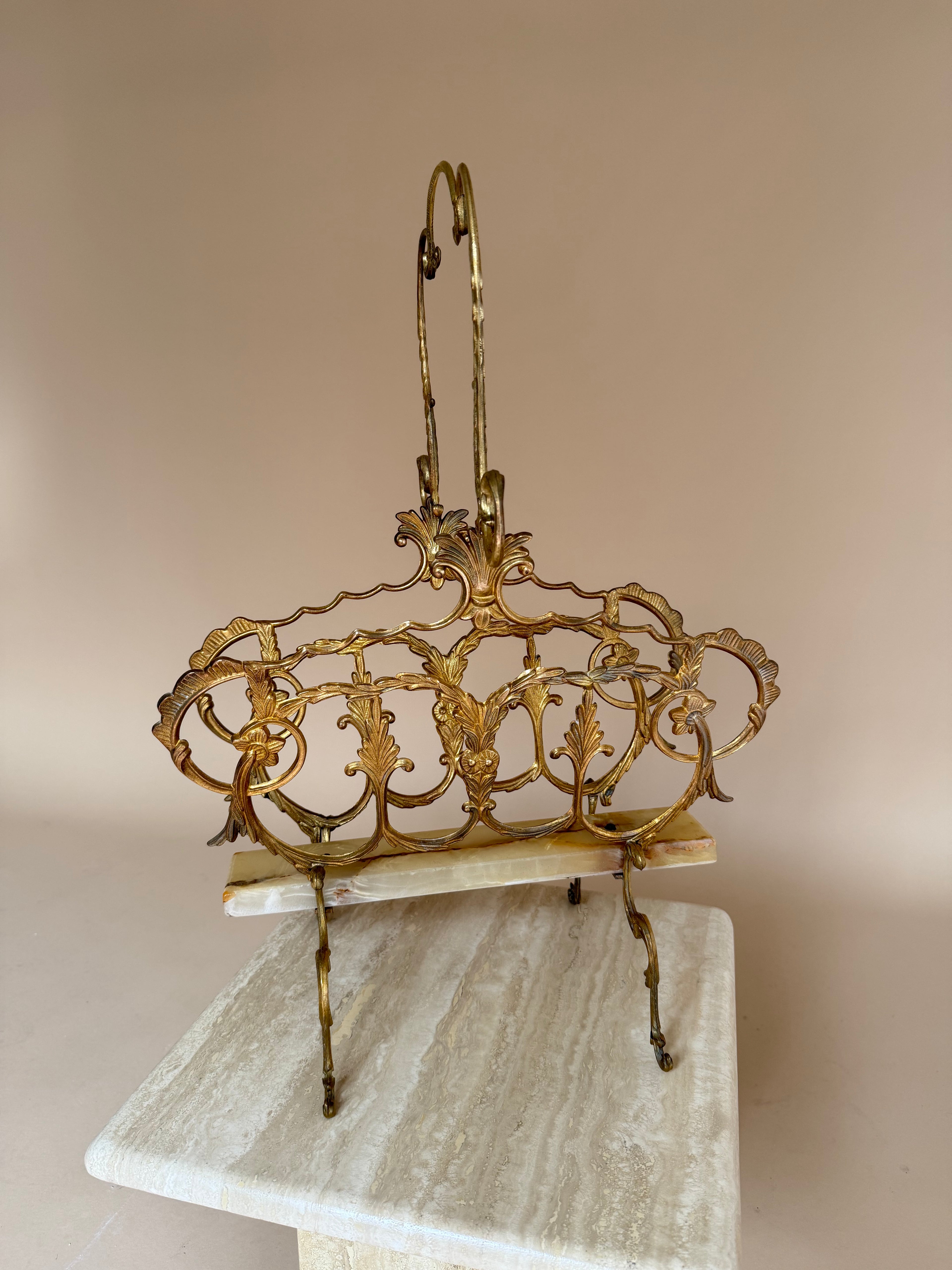 Vintage magazine rack