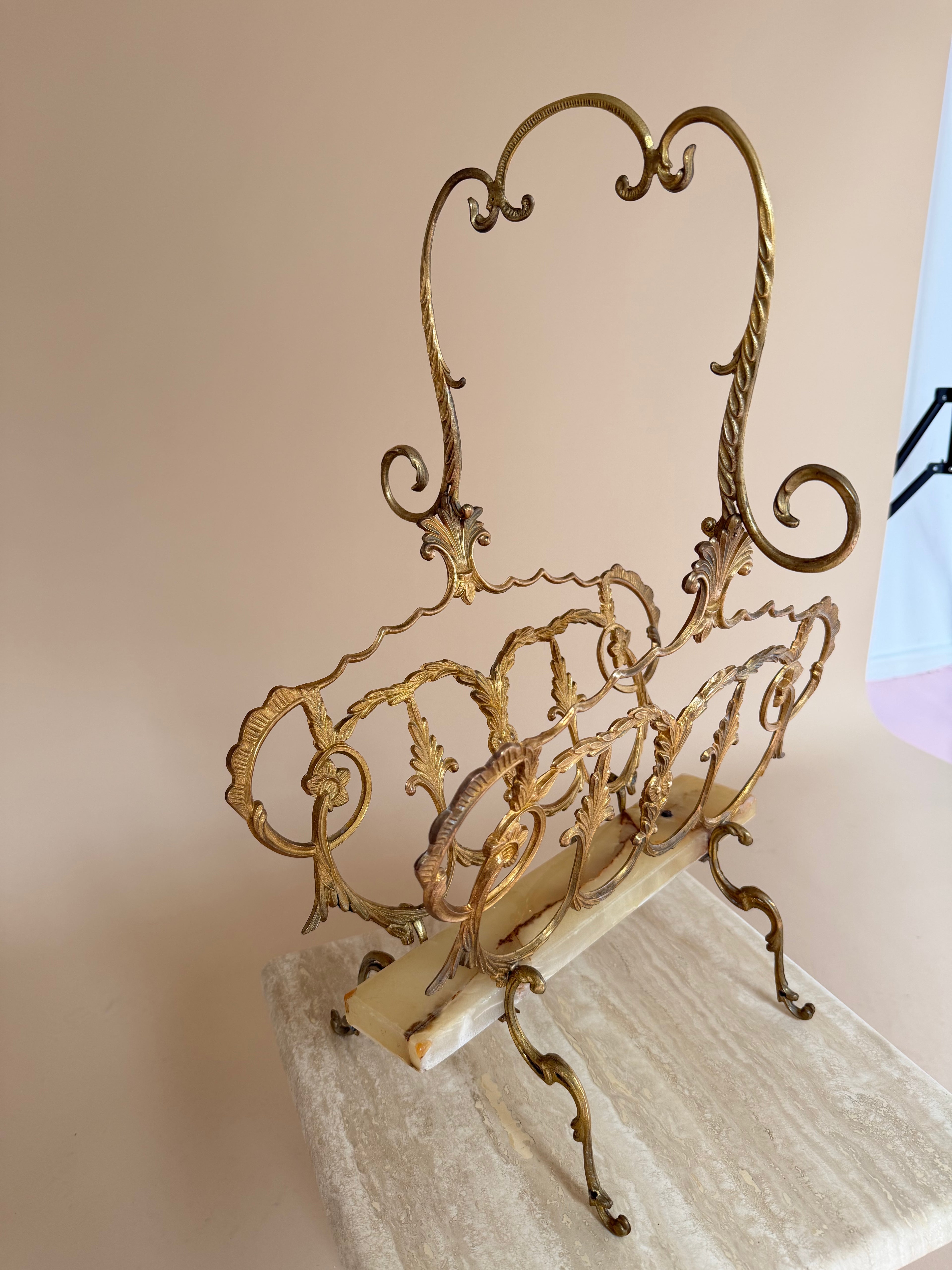 Vintage magazine rack
