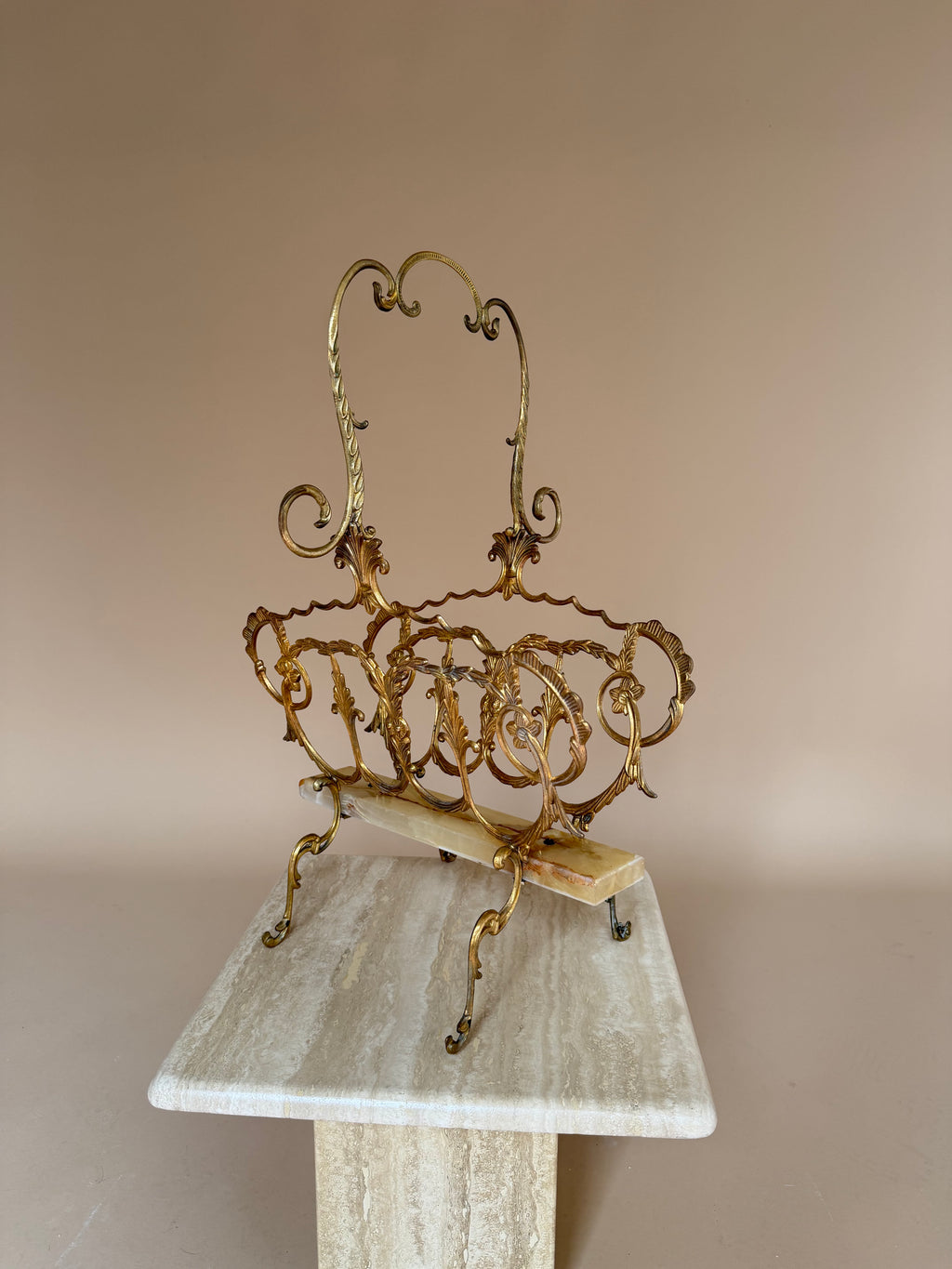 Vintage magazine rack