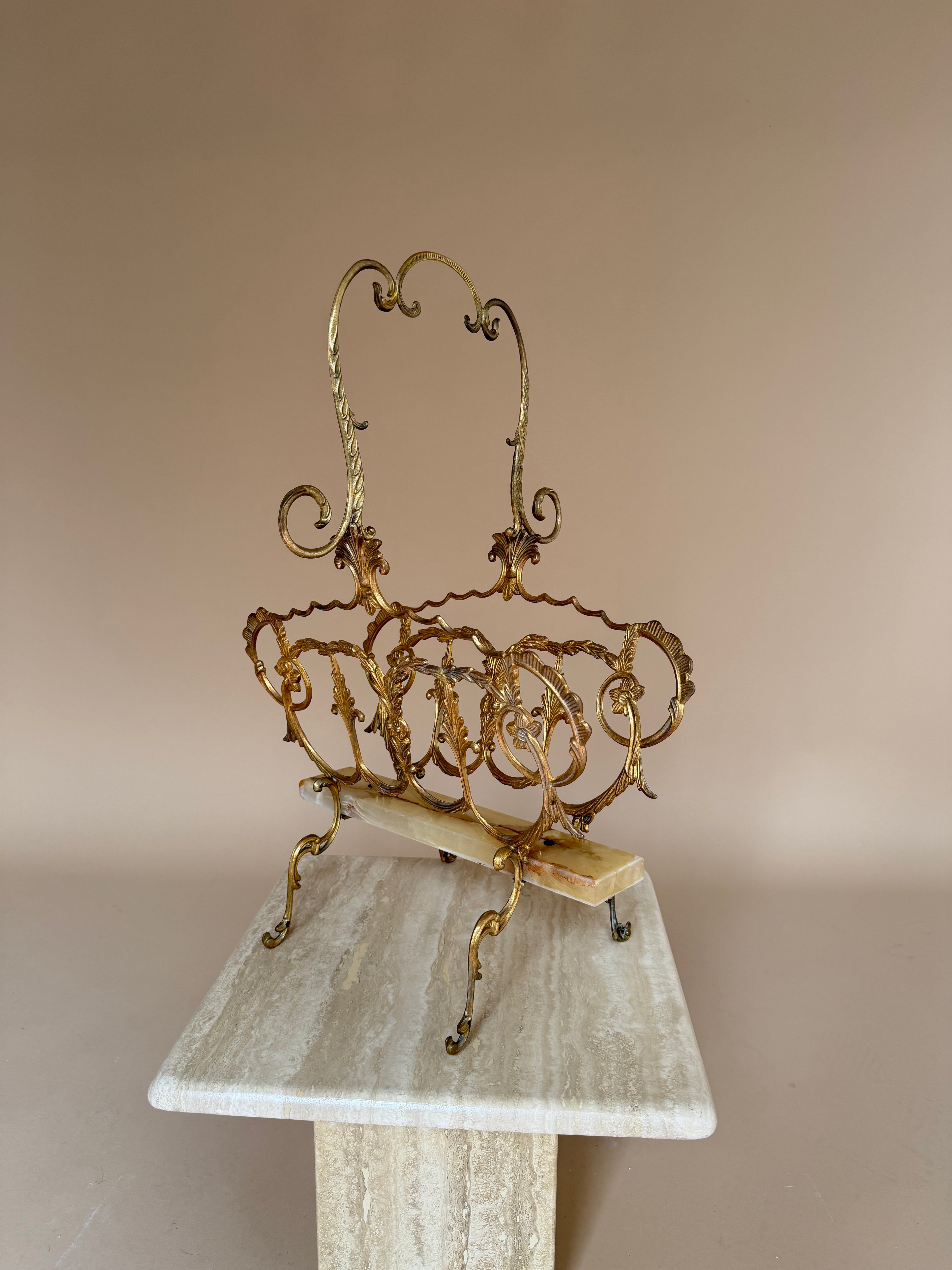 Vintage magazine rack