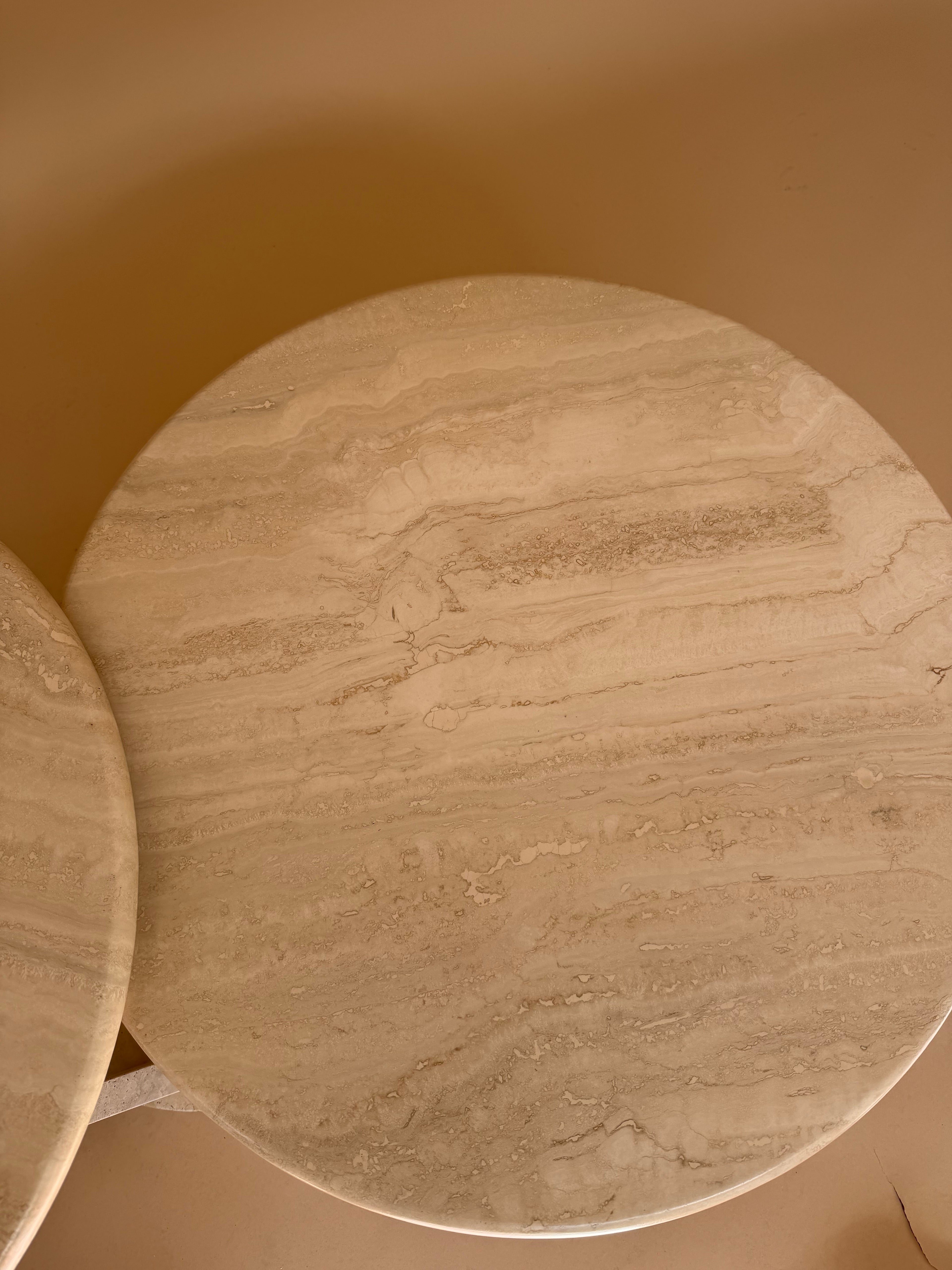 Italian Travertine Coffee Table