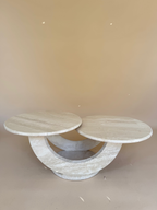 Italian Travertine Coffee Table