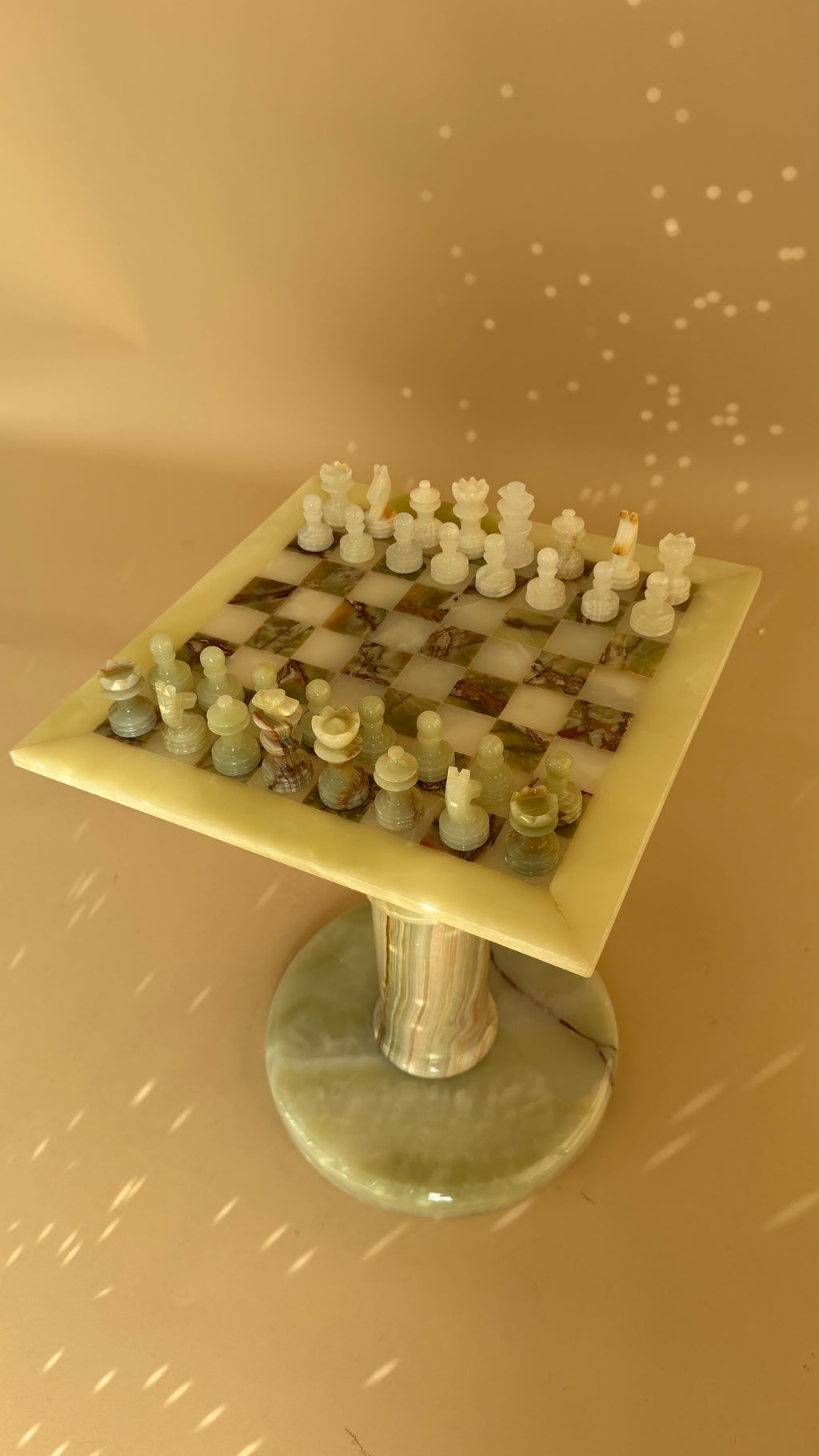 Onyx schaaktafel