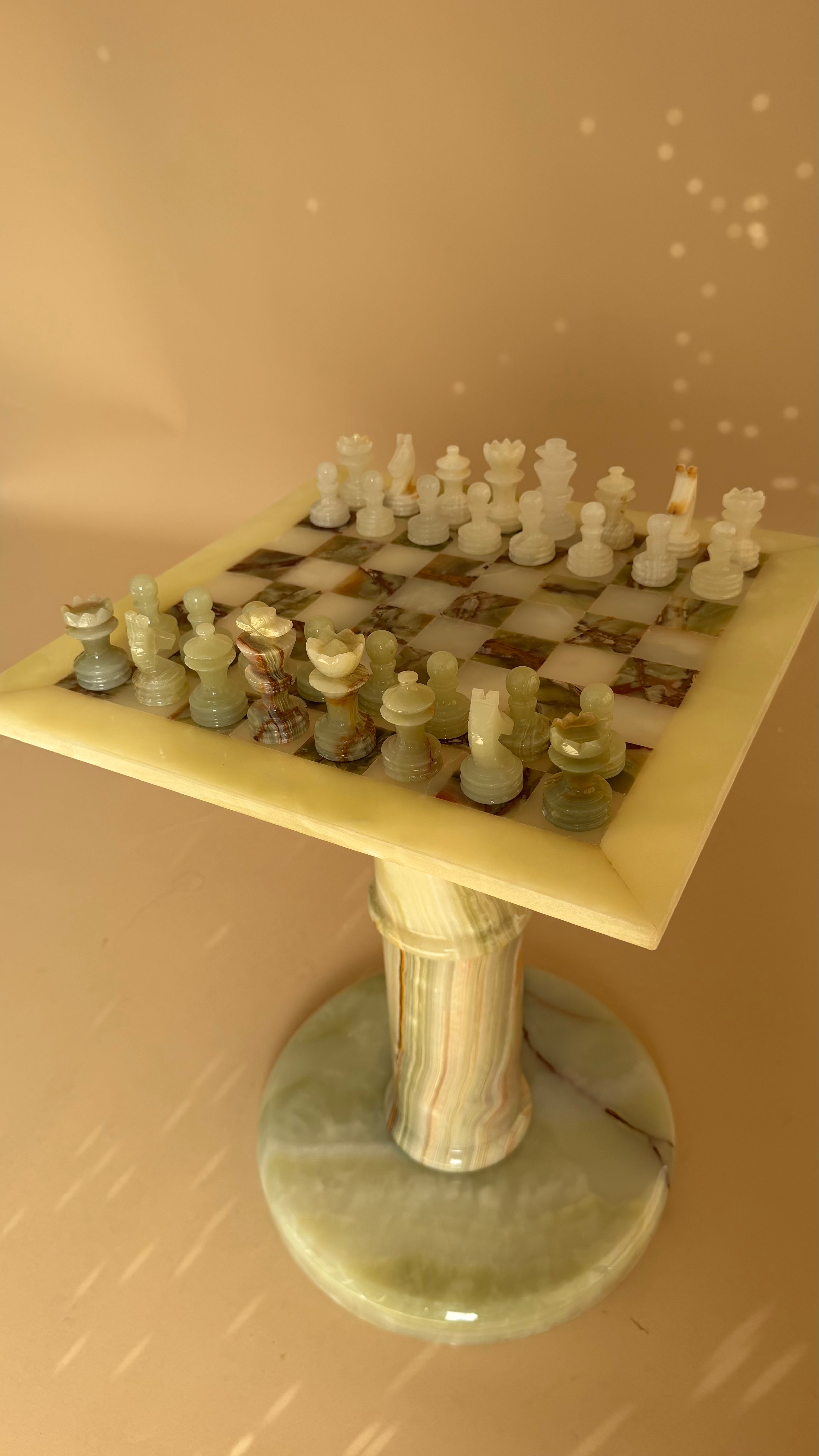 Onyx schaaktafel