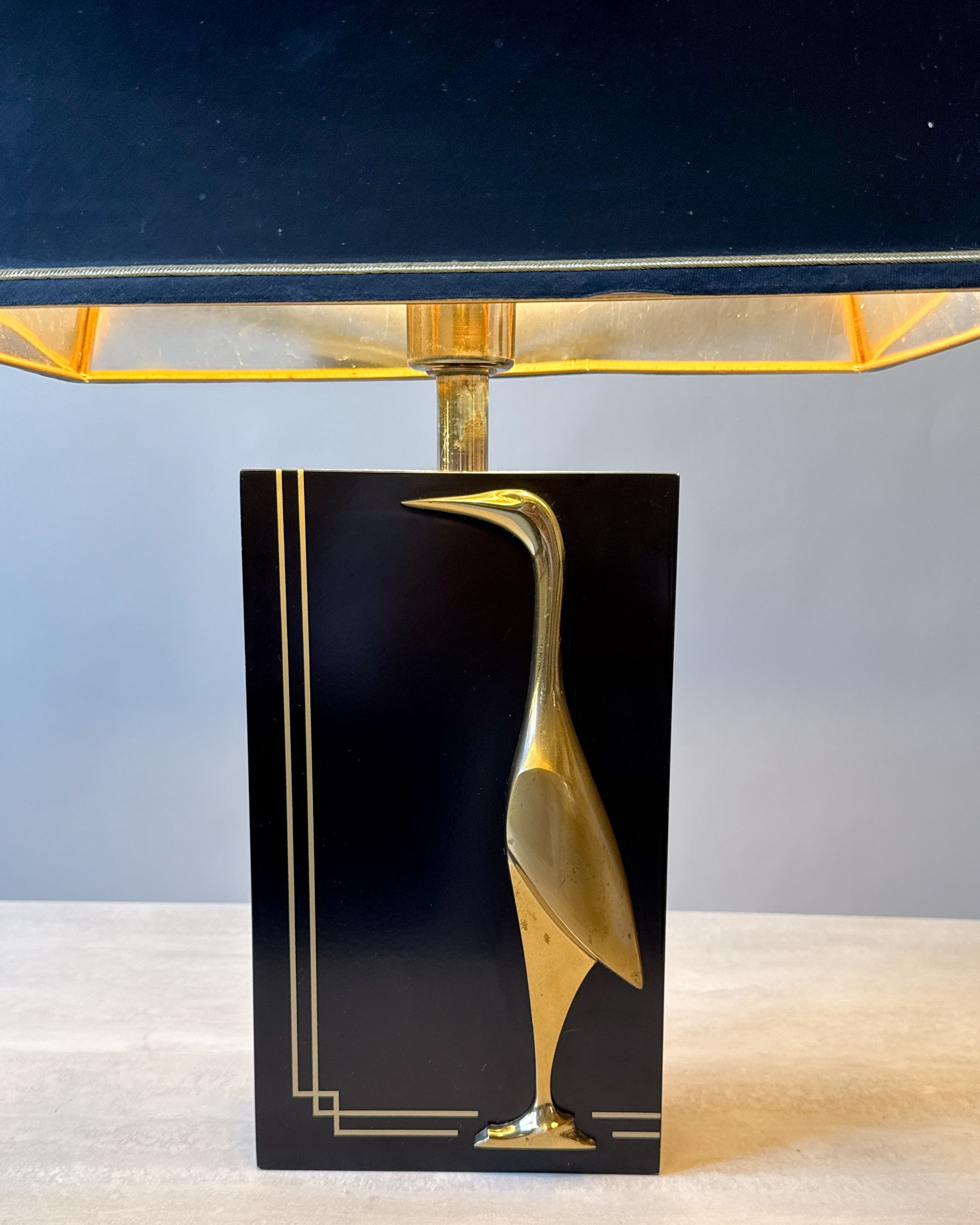 Vintage Massive 'Heron' Table Lamp | Belgium, 1960s-1970s