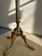 Hollywood Regency Grand Onyx & Gilt Brass Coat Rack | Italy, 1960s