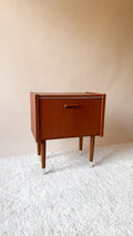 The Mid-Century Minimalist | Slender Teak Nightstand
